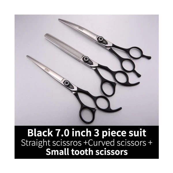 FeniceプロフェッショナルJP440c 8インチチタンコーティングパープルペット犬グルーミングチャンクシンニングシザーハサミ 8 inch