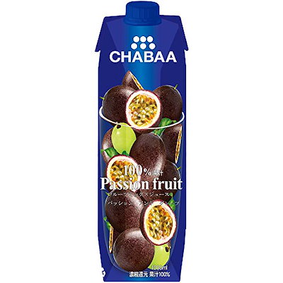 他サイト： CHABAA パッションフルーツ 1L ハルナプロデュース CB-Pの商品画像