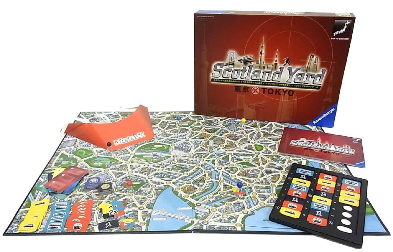 カワダスコットランドヤード 東京 (Scotland Yard) 266357 ボードゲーム