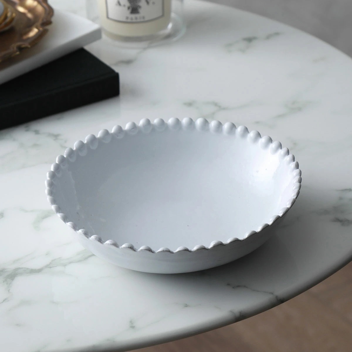 Astier de Villatte アスティエ・ド・ヴィラット スーププレート ADELAIDE SOUP PLATE ASCADL2 陶器 食器 皿 【返品交換不可】