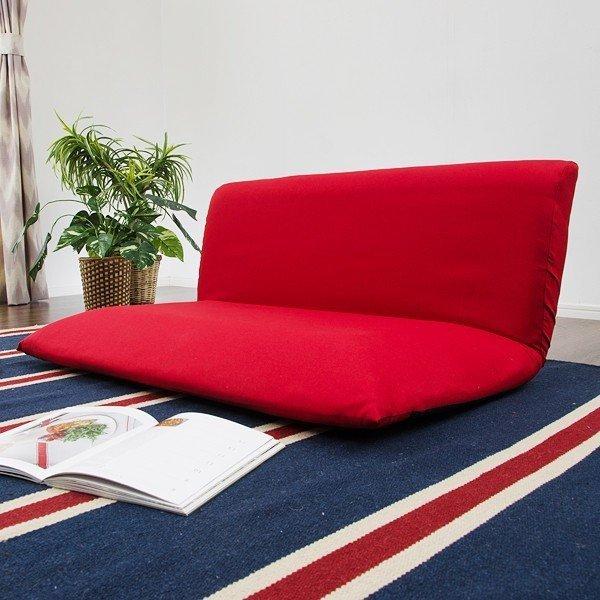 フロアソファ 二人掛け フロアソファー 2人掛け ローソファー リクライニング 一人暮らし 座椅子 おしゃれ 北欧 10,629円