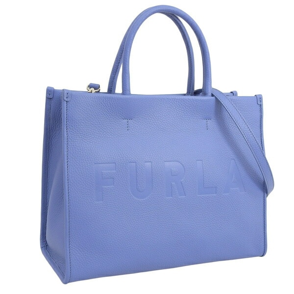フルラ バッグ レディース トートバッグ 2WAYバッグ ショルダーバッグ レザー ネイビー WONDERFURLA M TOTE WB00842BX14421246S FURLA