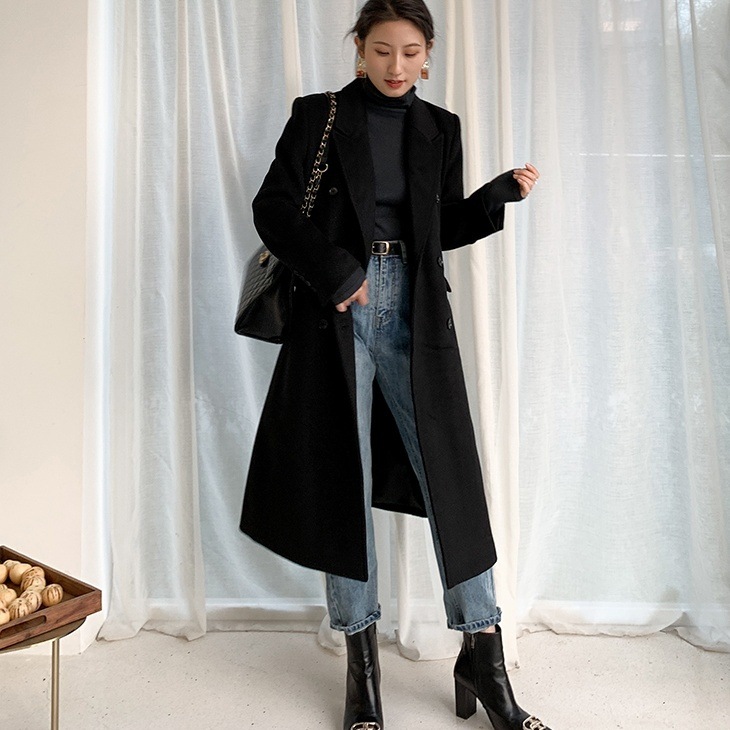 アウター コート ロングコート ロング丈 上着 長袖 襟付き 前開き ポケット かわいい 大人可愛い きれいめ シンプル 上品 おしゃれ かっこいい レトロ ラフ ルーズ こなれ感 個性的 主役級