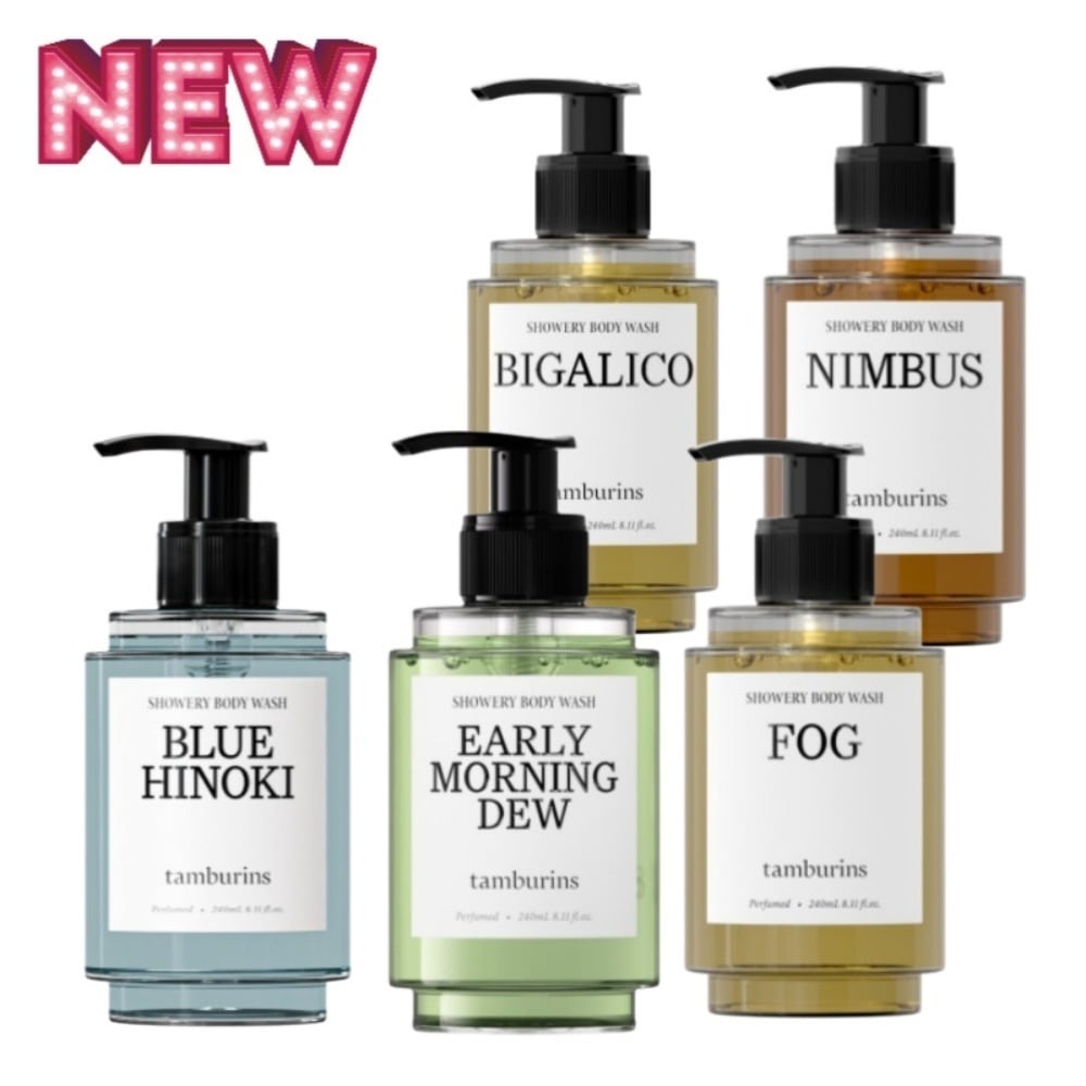 【NEW】シャワーヘッド ボディウォッシュ 240ML / BLUE HINOKI / EARLY MORNING DEW / BIGALICO / FOG / NIMBUS
