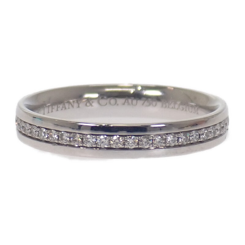 メトロ フルサークル フルエタニティ 9号 リング 指輪 K18WG ホワイトゴールド ダイヤモンド レディース 人気 美品 ギフト【Aランク】