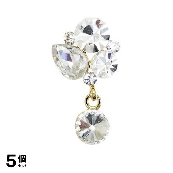 D.nail ディーネイル ロンディコレクション スウィングゴールド(クリスタル) 1個入 5個セット