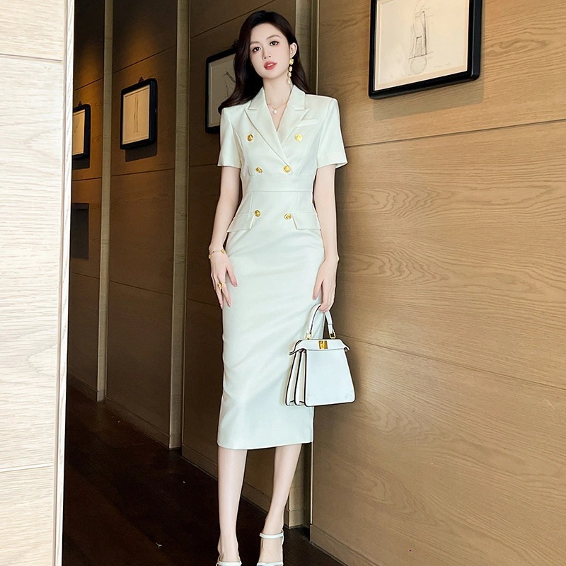 【JY.上品】 2024夏新品 スーツワンピース 通勤 ドレス パーティー キャバ 大人 同窓会 披露宴 卒業式 結婚式 演奏会 ウェディング 二次会 メガ割30%までに制限 6,292円