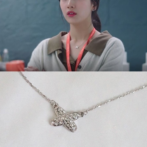 送料無料SUZY st. シルバークロスネックレス