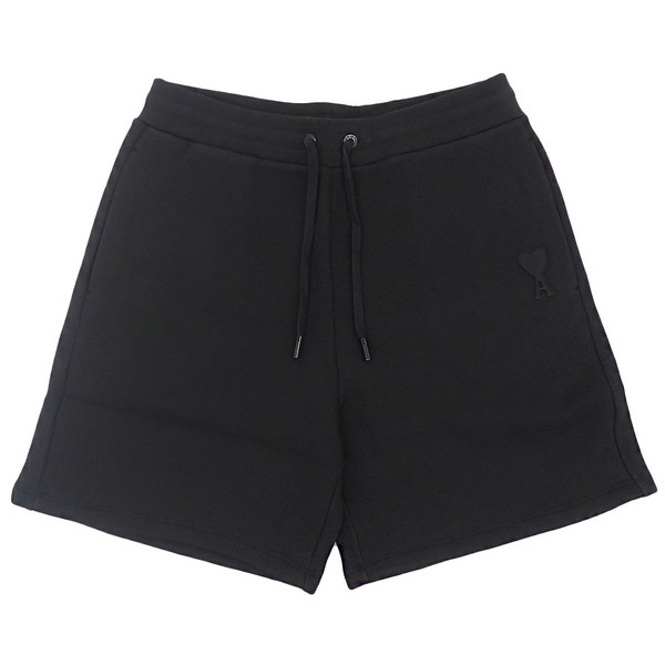 アミ パリス ショートパンツ メンズ XS ブラック USO325749BKXS AMIPARIS