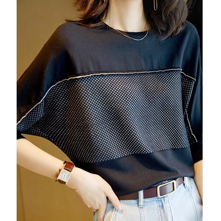 ゆったり Tシャツ シャツ トップス カットソー 半袖 ラウンドネック ワイド かわいい 可愛い シンプル カジュアル おしゃれ お洒落 かっこいい 女子 こなれ感 ラフ ボーイッシュ