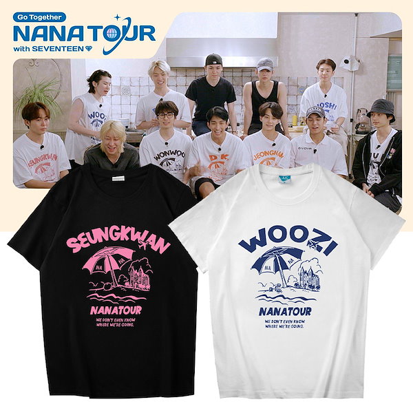 seventeen ウォヌ NANAツアーM t-shirt Wonwoo  M SEVENTEEN ナナツアー Tシャツ ウォヌ WONWOO Mサイズ