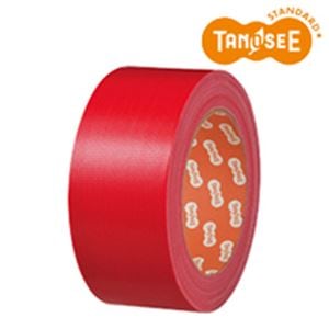 （まとめ）布テープ 50mm×25m 赤 30巻