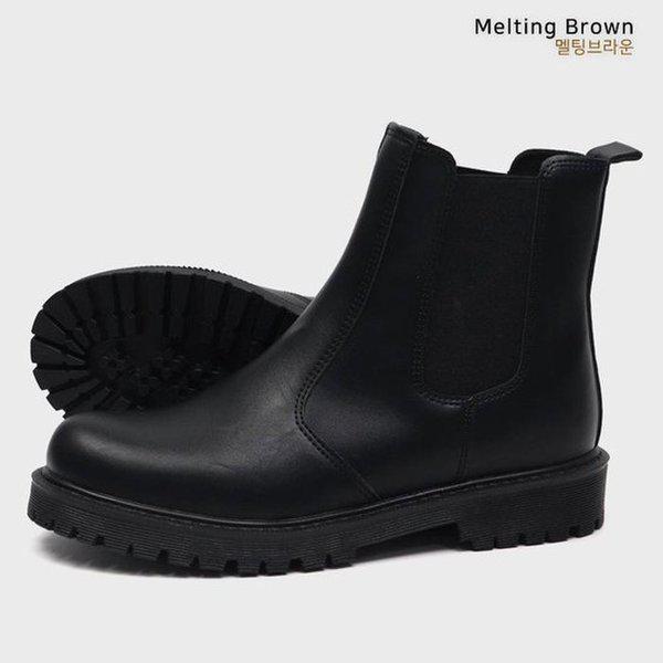 男性秋の身長アップチェルシーブーツ CC25