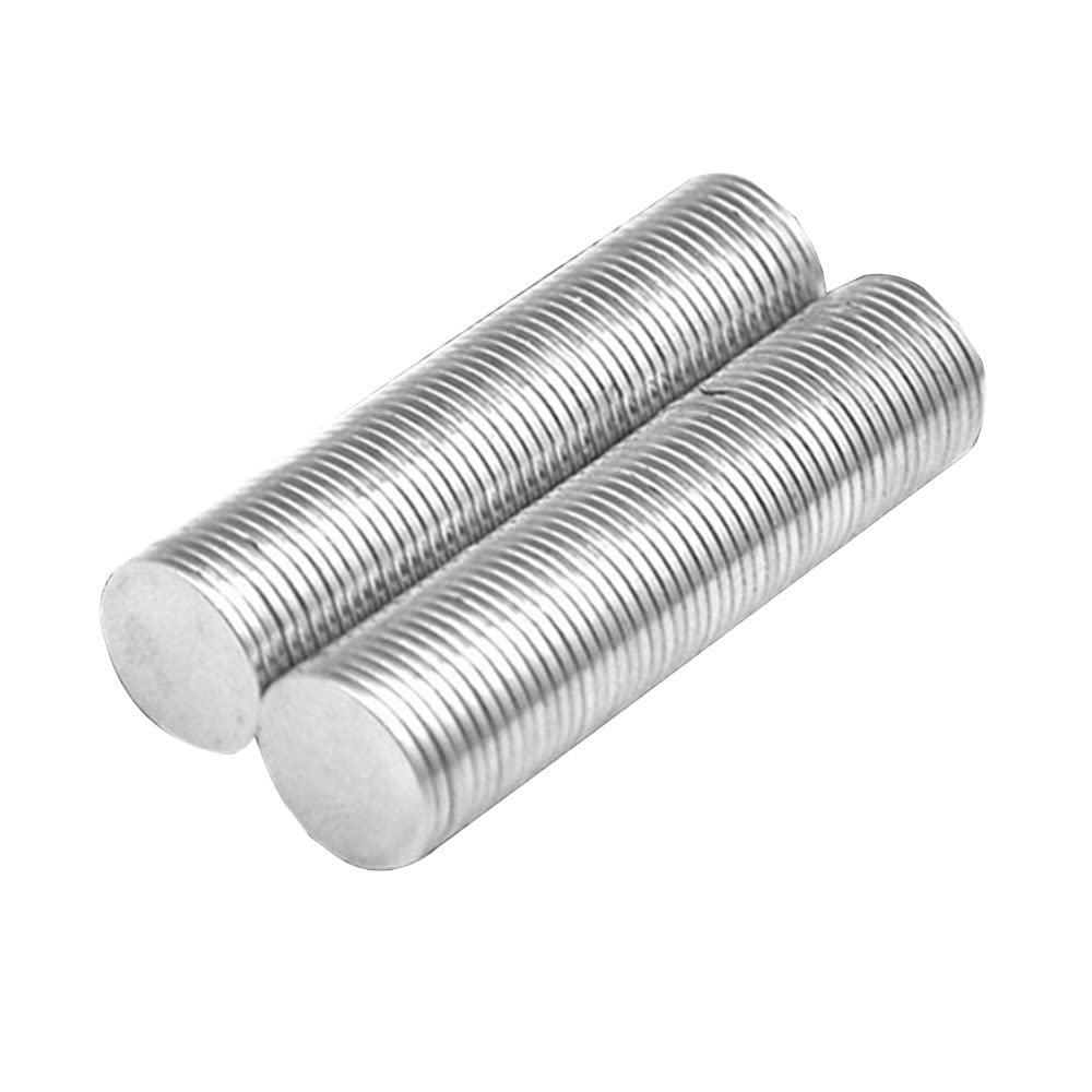 50 1000 個 10 × 1 ミリメートル薄型ネオジム磁石強力な ミリメートル ミリメートル永久磁石ディスク ミリメートル強力な磁気ラウンド磁石 10*1(1000PCS)