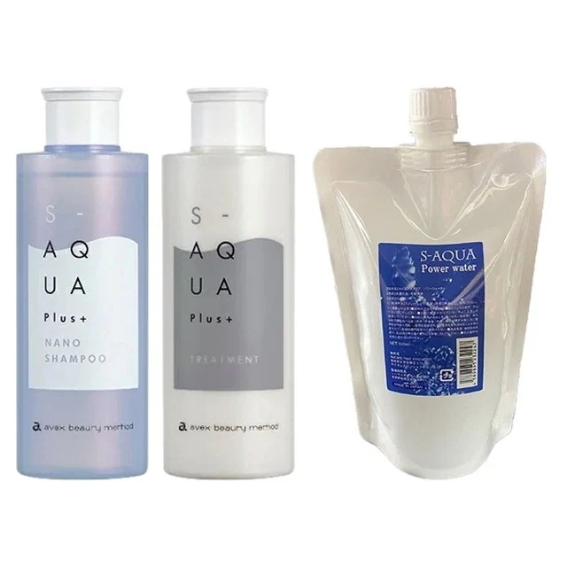 [国内正規品]サイエンスアクア OHシャンプー 200ml とトリートメント 200g とパワーウォーター 500ml(リフィル） のセット S-AQUA シャンプー