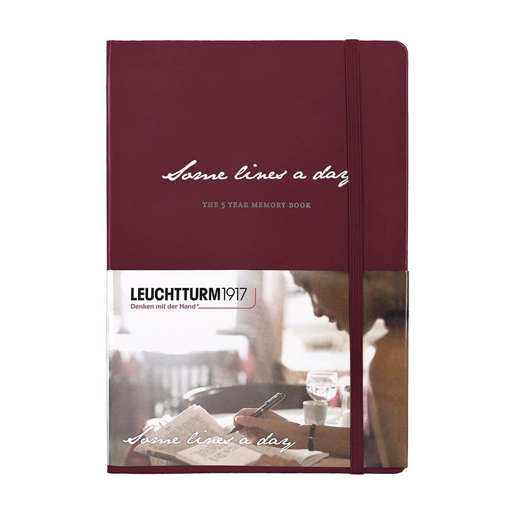 ロイタム メモリーブック ミディアム A5 ポートレッド ダイアリー 368169