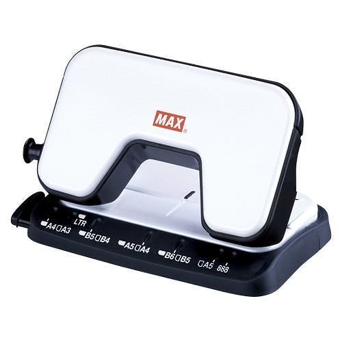 （まとめ買い）軽あけパンチ SCOOVA ホワイト DP-15T/W 00019467 [x5]