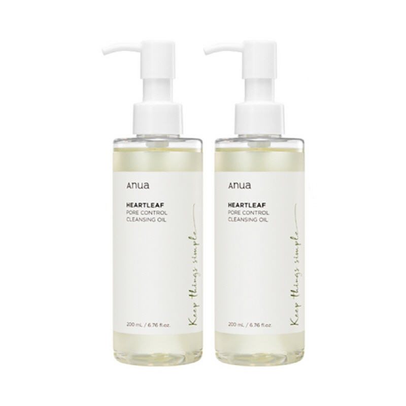 ヨモギ ポアコントロール クレンジングオイル 200mL2本セット敏感肌用 低刺激 韓国コスメ