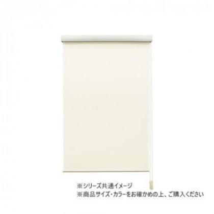 ロールスクリーン エクシヴ プレーンタイプ 幅165×高さ220cm オフホワイト・L3516