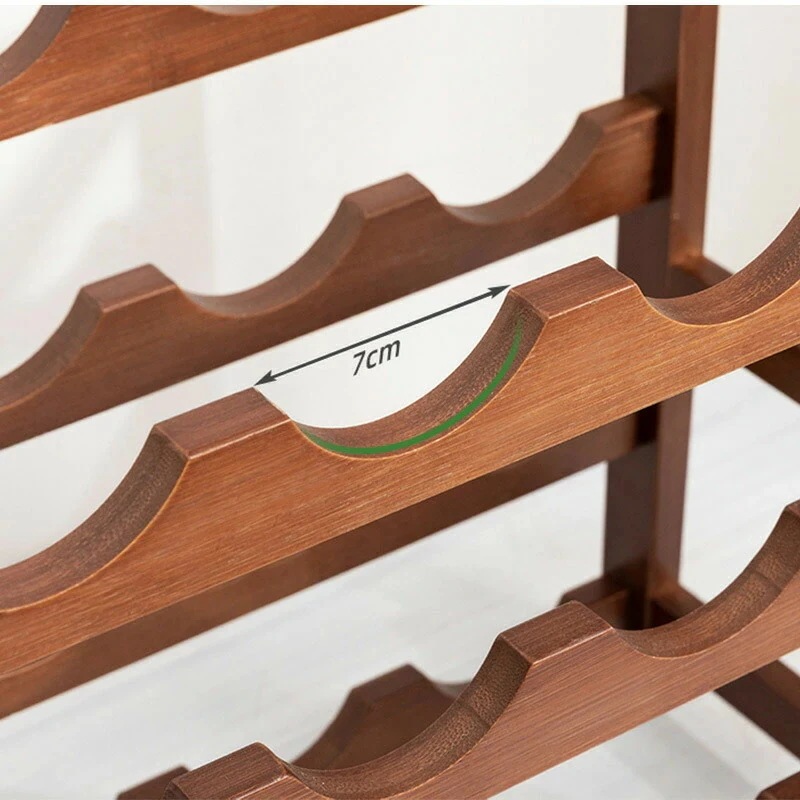 ワインラック ワインホルダー 木製 ワイン シャンパン ボトル ウッド 収納 ケース スタンド インテリア ディスプレイ