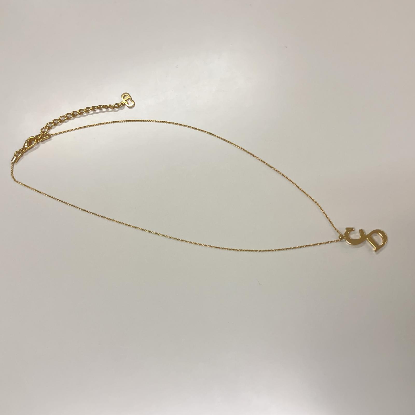 ネックレス その他 ゴールド ディオール刻印【中古】 ユニセックス