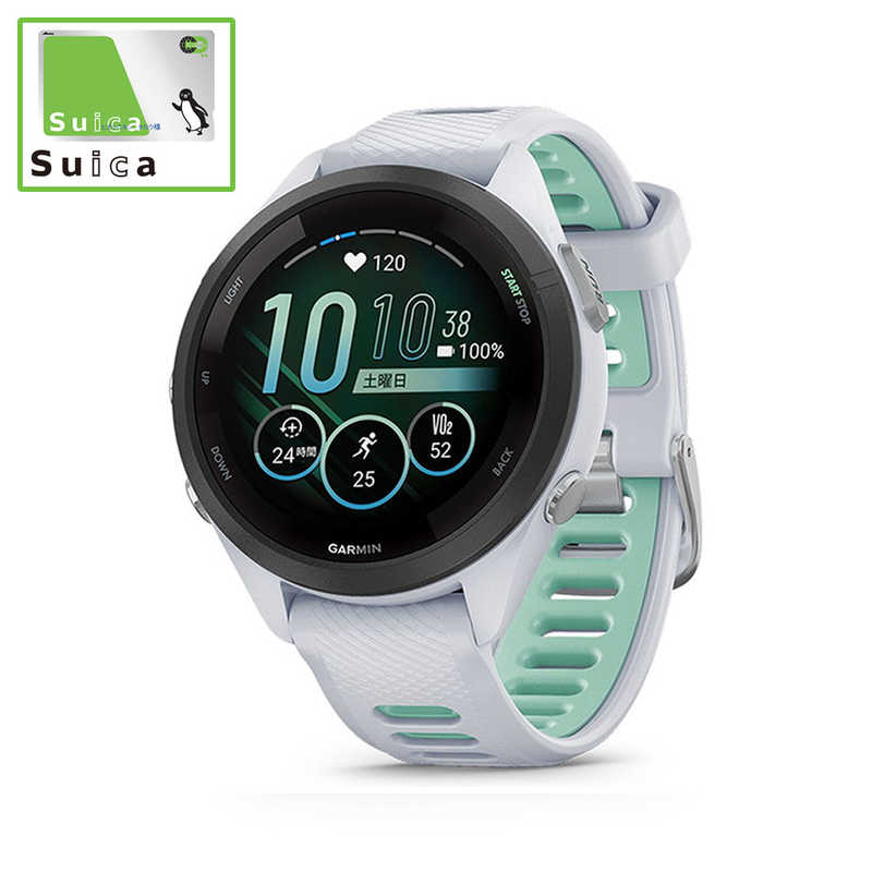 GARMIN　スマートウォッチ Forerunner 265S White(Suica対応) 　010-02810-40 35,927円