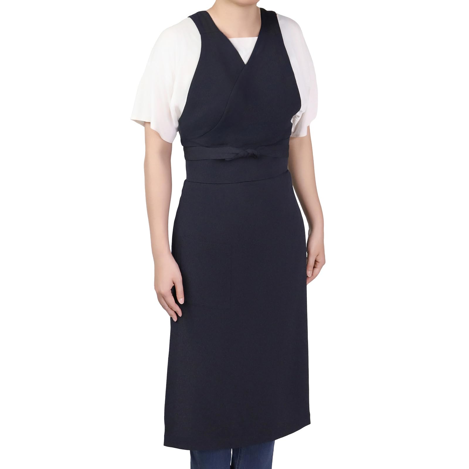 茶道 稽古着 和服 和装 けいこ レディース エプロン ベスト ワンピース ロング