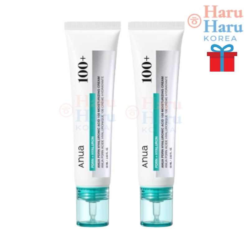 【Q10人気クリーム1+1】PDRNヒアルロン酸100モイスチャライジングクリーム 60ml+60ml/韓国コスメ ハリ 弾力 pdrnクリーム 水分クリーム 敏感肌 低刺激 コラーゲン トーンアップ