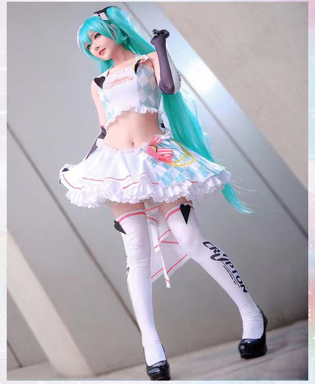 コスプレ衣子大人初音ミクRacingコスプレ衣
