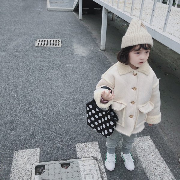 ベビー キッズ マタニティ 子ども服（女の子）コート キッズ フェイクムートンコート 防寒 上着 子供服 おしゃれ 男の子 アウター 送料無料