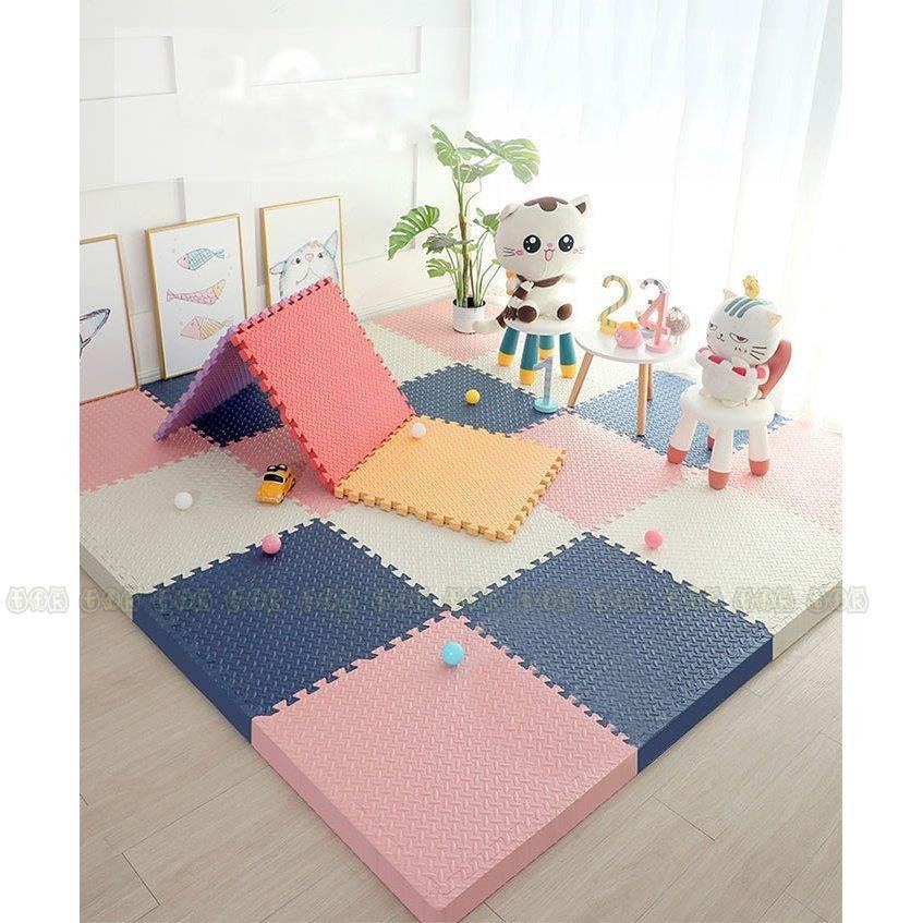 ２点で11o円OFF！【最安値挑戦】 赤ち 厚さ1.2cm 吸収 騒音 防音 24枚 マット 30cm おしゃれ ジョイントマット 【最安値挑戦】