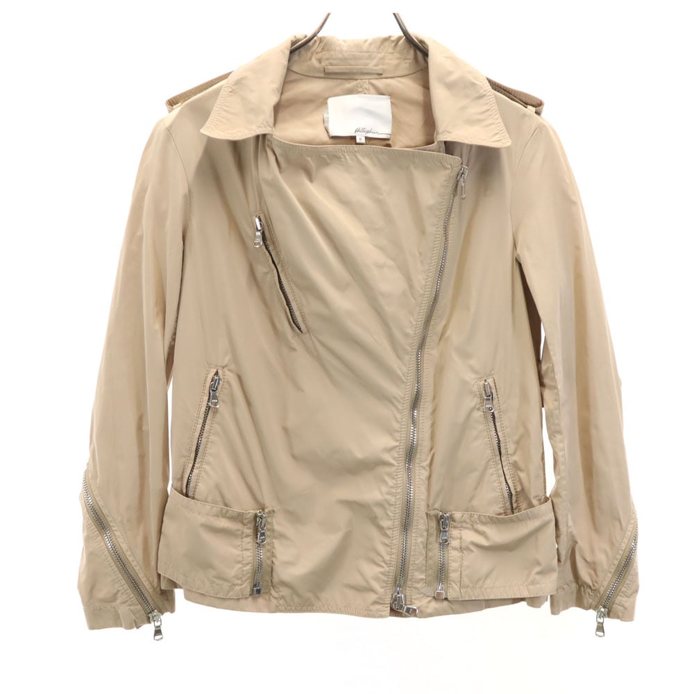 3.1フィリップリム 長袖 ライダース ジャケット ベージュ 3.1 Phillip Lim レディース