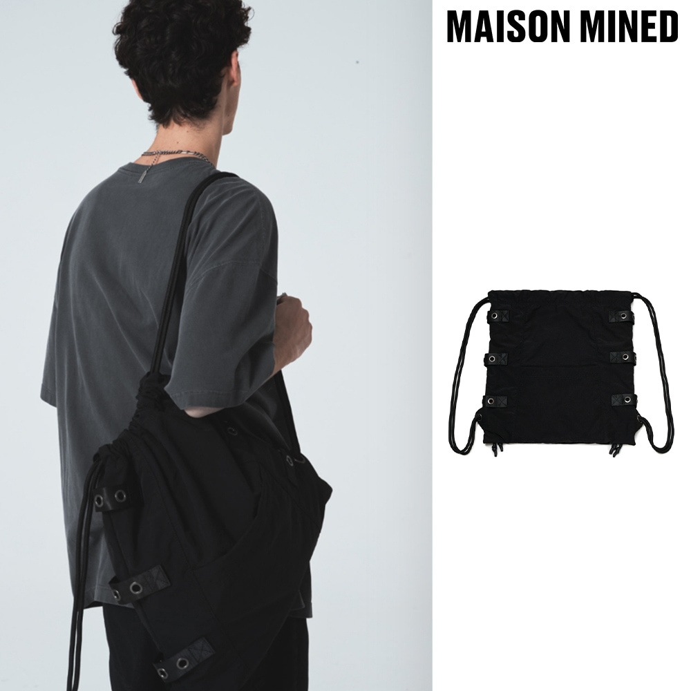 【MAISON MINED】 TON EYELET GYMSACK