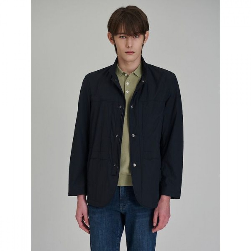 [ロガディス] 軽量ナイロンストレッチサマーサファリネイビー (RY5337P02R)