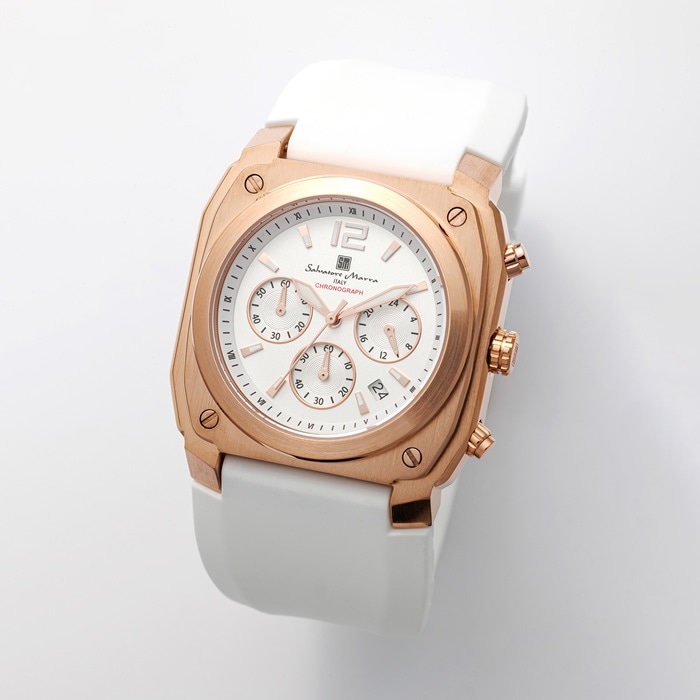 腕時計 クロノグラフウォッチ SM24109-PGWH