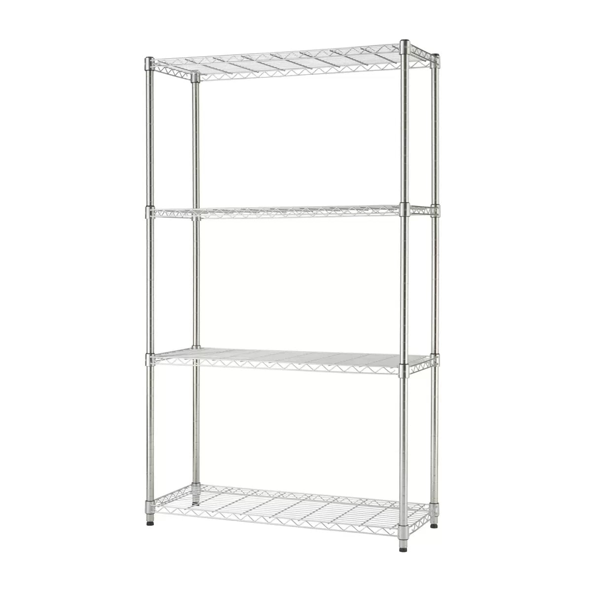 トリニティ ワイヤーラック 4段 クローム 新品 6,934円