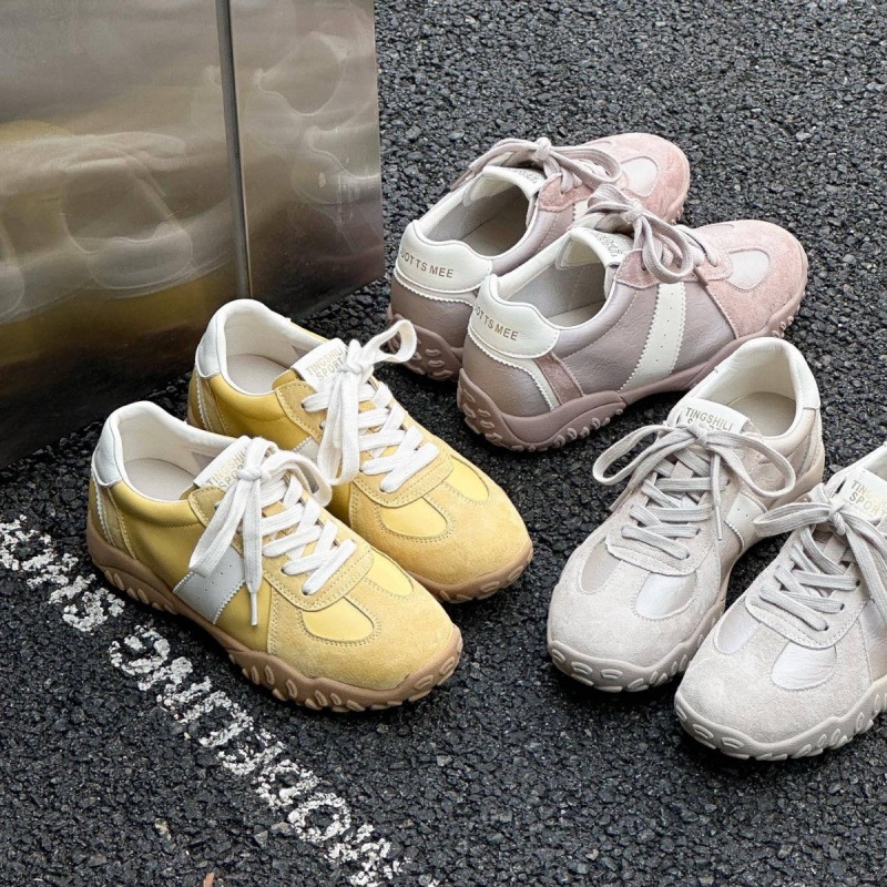 国境を越えた本革の女性用身長アップシューズ新しいシングルシューズカジュアルシューズスポーツシューズファッショナブルなオンラインセレブのオールマッチトレンドシューズ