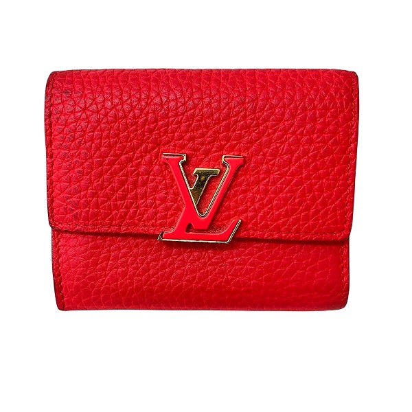 ルイヴィトン トリヨン ポルトフォイユカプシーヌXS M69069 3つ折り財布 【中古】