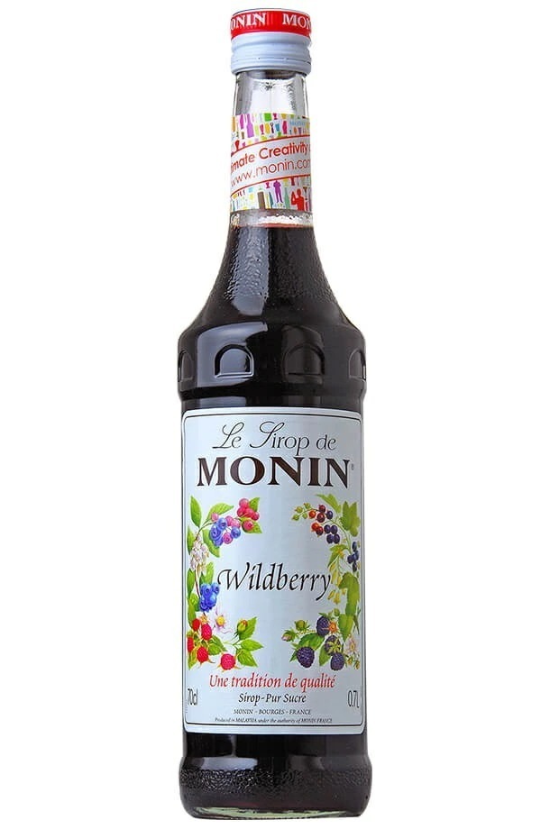 MONIN モナン ワイルドベリー シロップ 700ml6本【ご注文は12本まで同梱可能】ノンアルコール シロップ