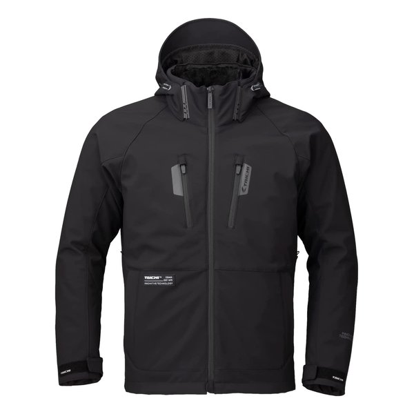 ソフトシェル オールシーズンパーカ ブラック WS レディース Sサイズ RSJ730BK01WS