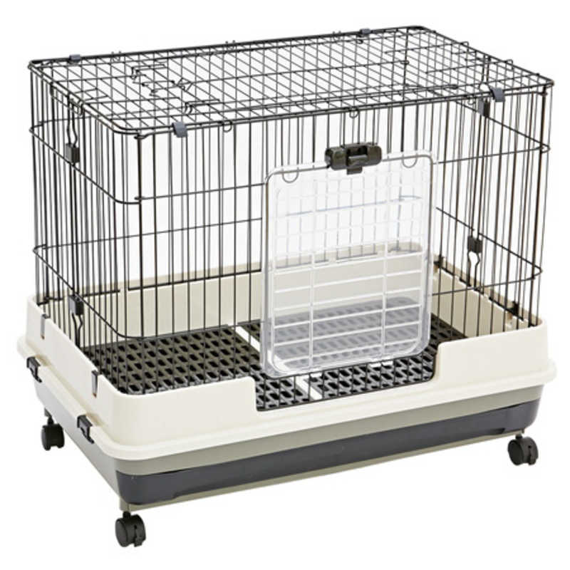 ペティオ　ラパン 掃除のしやすい広々ケージ ノワール