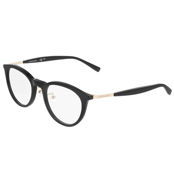 レディース メガネ lo2805lbj-001 48mm 眼鏡 かわいい おしゃれ ボスリントン 型 ブランド 黒縁 黒ぶち ブラック カラー ダミーレンズ発送