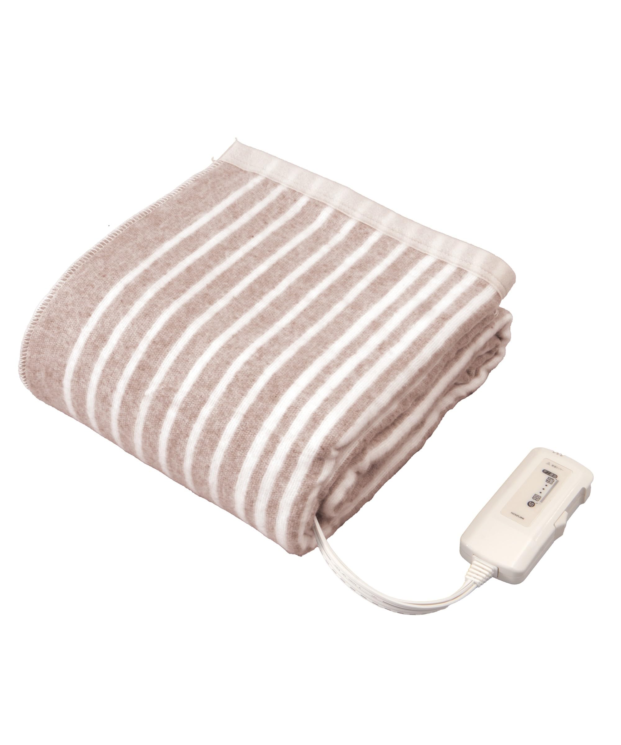 【Amazon.co.jp限定】 コイズミ 電気毛布 掛敷兼用 188×120cm 丸洗い可 頭寒足熱配線 室温センサー搭載 ダニ退治 節電 省エネ KDK-60242