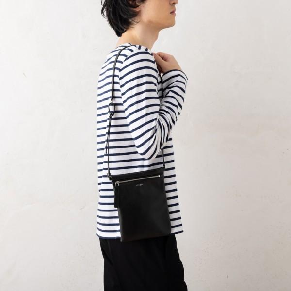 ショルダーバッグ クロスボディバッグ ブラック メンズ SAINT LAURENT PARIS 581697 1GE0E 1000