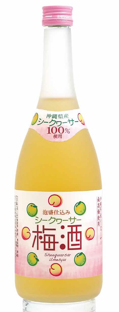 ヘリオス酒造 シークヮーサー梅酒 720ml瓶 12度 12本入り 送料無料