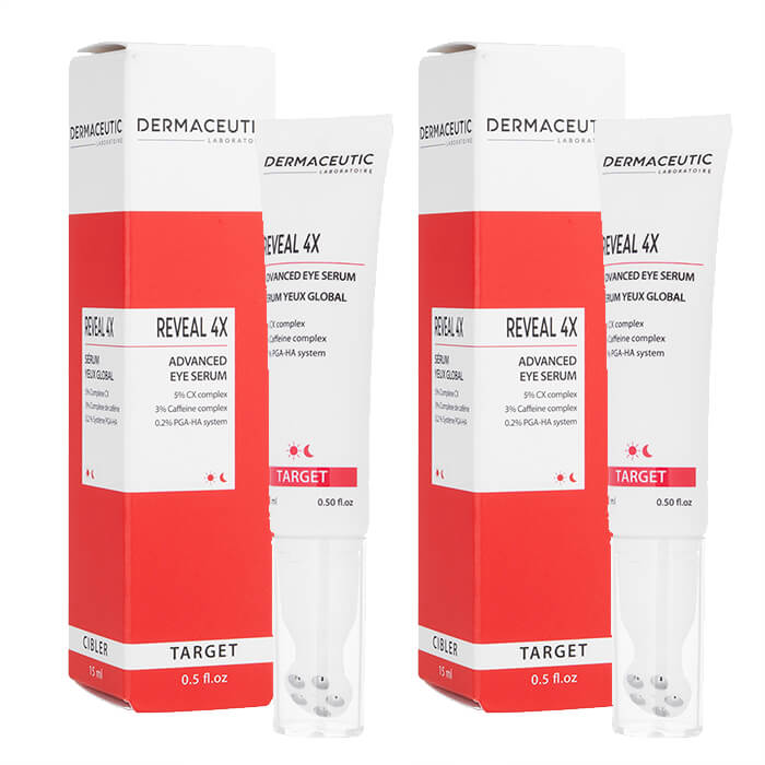 ダーマシューティック リビール4X 15ml 2本 Dermaceutic Reveal 4X アイセラム 目元用美容液 海外発送 日時指定不可 国際郵便発送