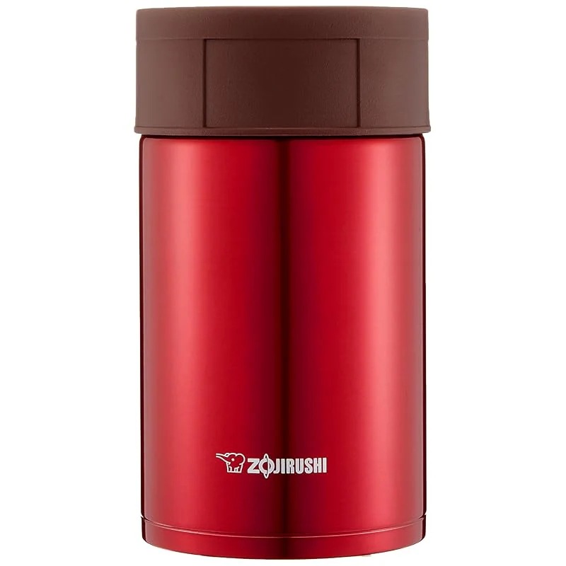 【即納】象印マホービン(ZOJIRUSHI) ステンレスフードジャー 550ml クリアレッド SW-HC55-RC
