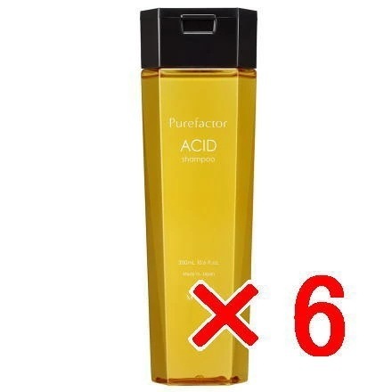 【送料無料】 ミアンビューティー ／ ピュアファクター アシッドシャンプー 300ml ／6個セット