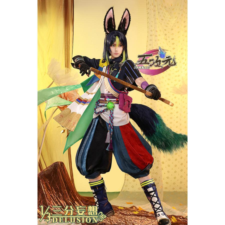 [2026定番登場] 三分妄想　原神　コスプレ　ティナリ　衣装　ウィッグ　靴　武器　追加可
