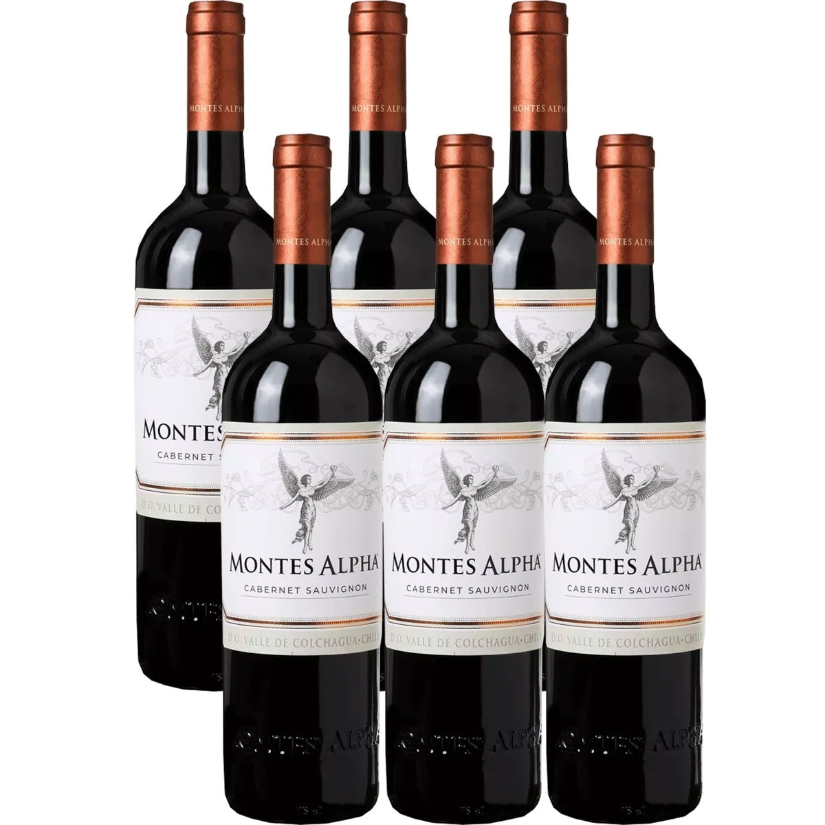 モンテス アルファ カベルネソーヴィニヨン 750ml×6本 ［赤/フルボディ/チリ]